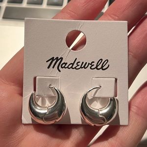 Madewell Fluffy Medium Hoops